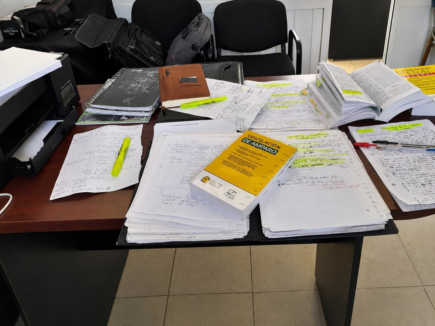 Estudio y preparación de caso penal